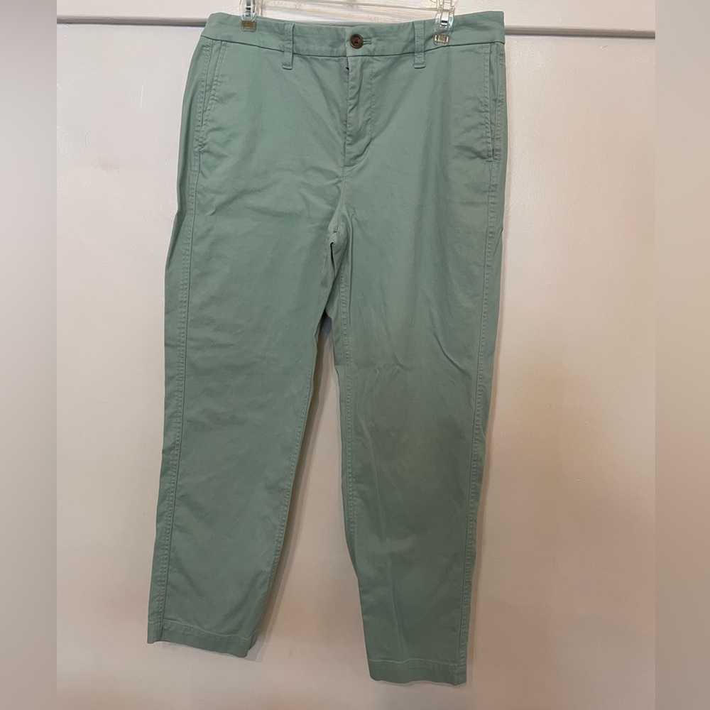 J. Crew Sage Green Chinos